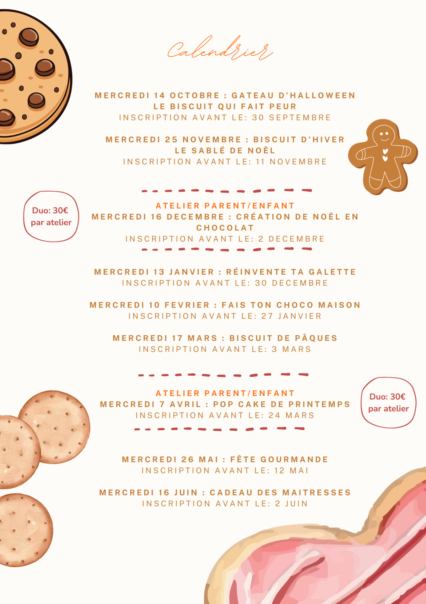 Atelier biscuit 1