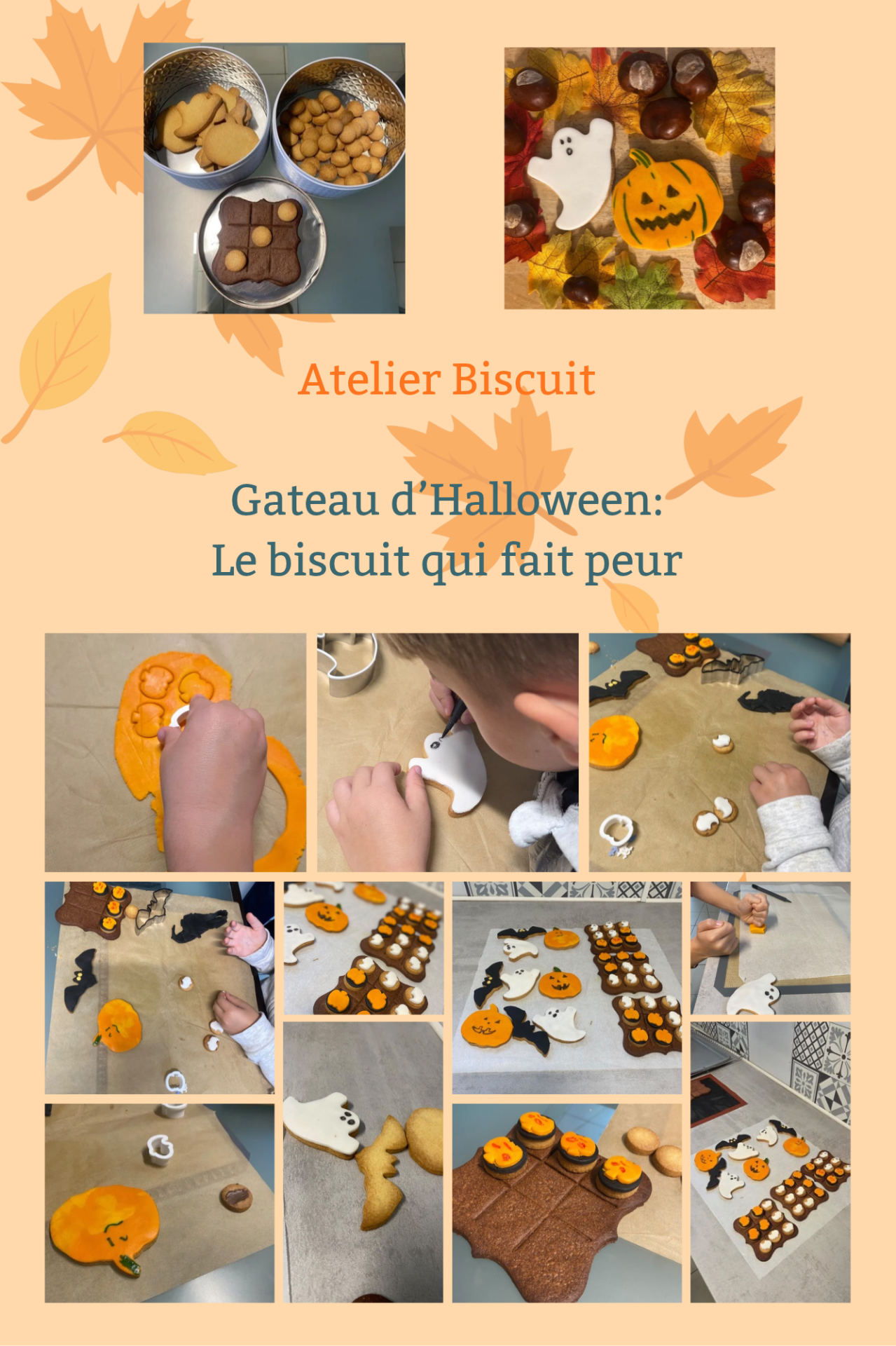 Atelier biscuit gateau d halloween le biscuit qui fait peur 1