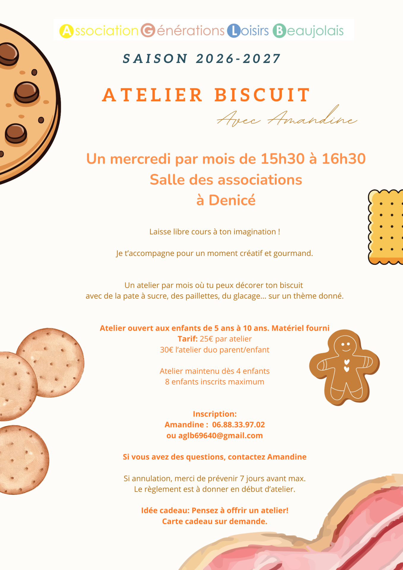 Atelier biscuit