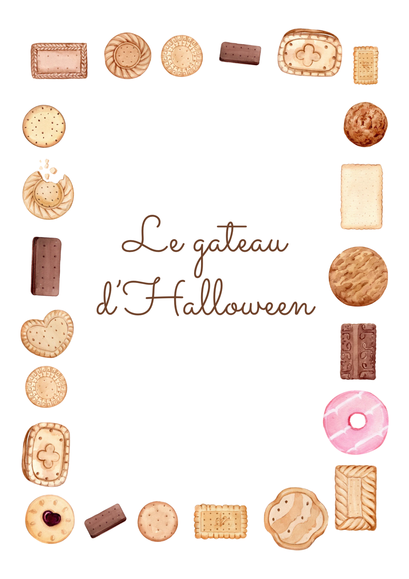 Le gateau d halloween