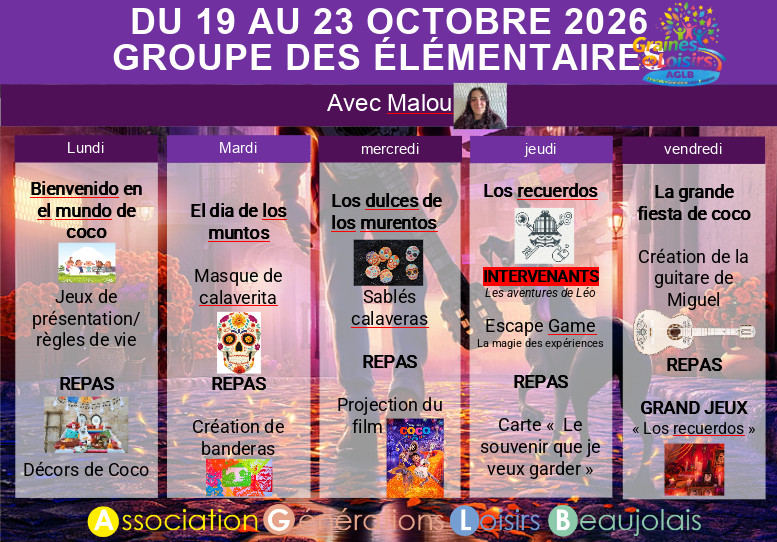 Programme s2 grand